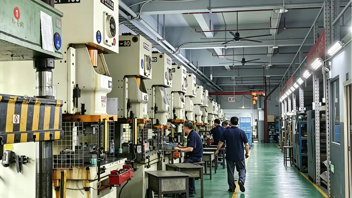 Stamping workshop